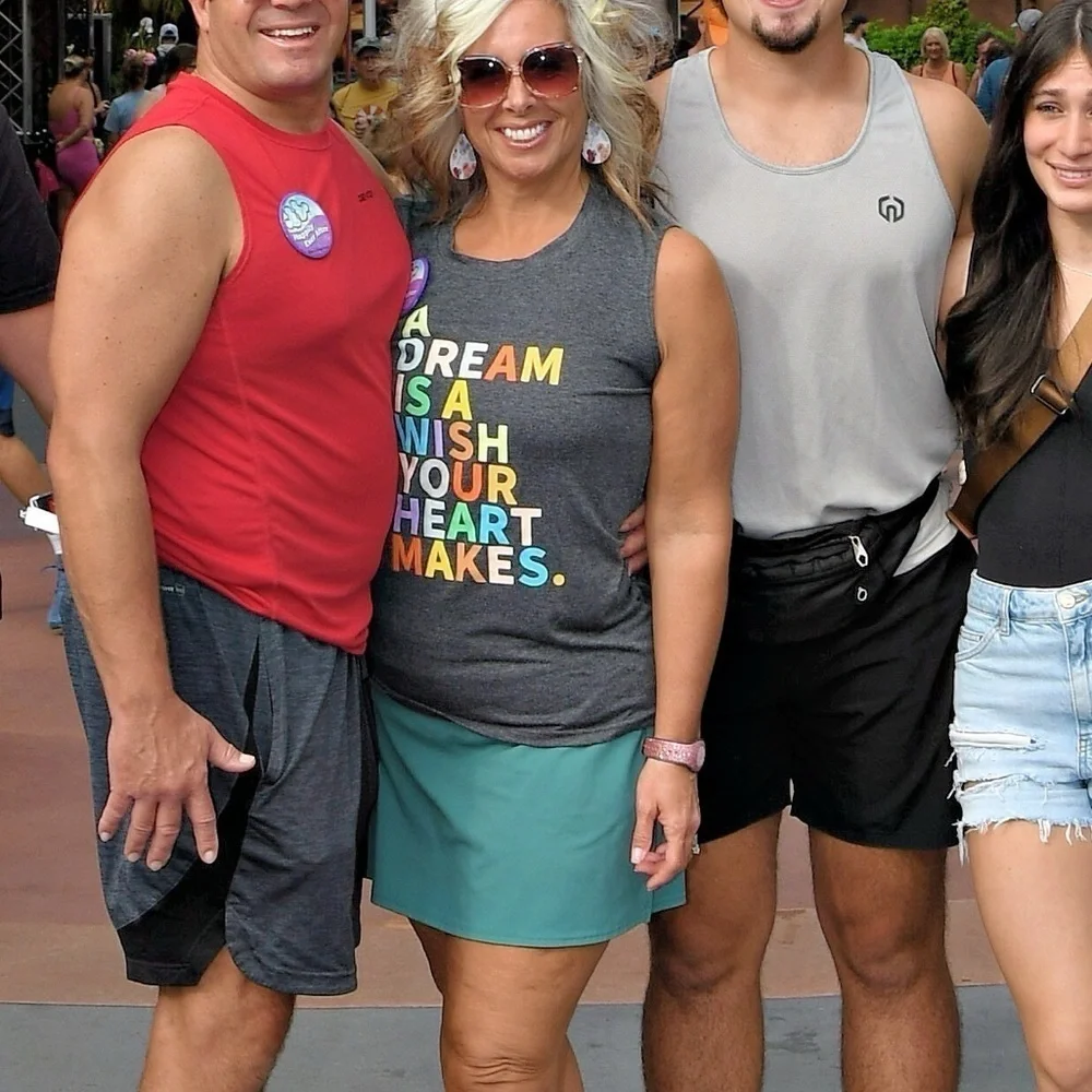 A Dream Is A Wish Your Heart Makes Disney Tank Top - Picture 5 of 6